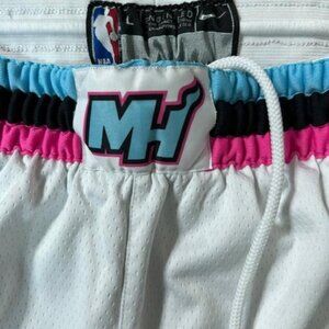 Miami Heat Miami Vice City Edition Shorts - White